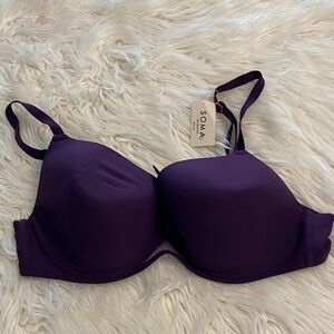 Soma Deep Purple Women's Bra perfect coverage size38B  brand  new